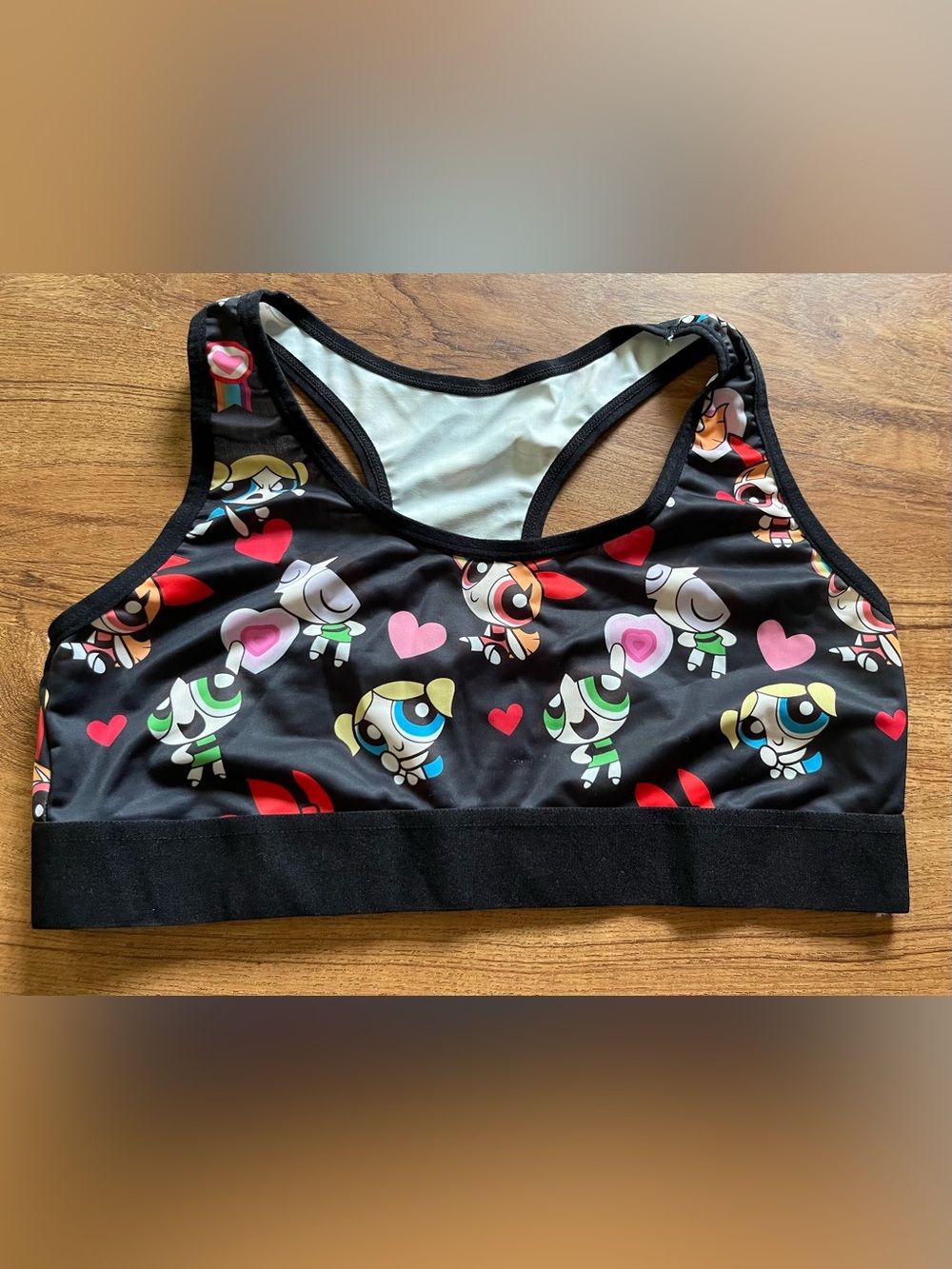 Powerpuff Girls Sports Bra Womens Large nwot